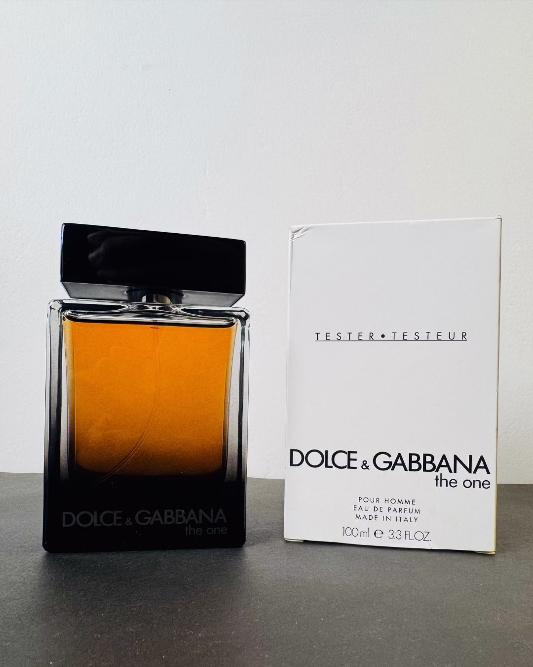 D & G The One Tester bottle picture