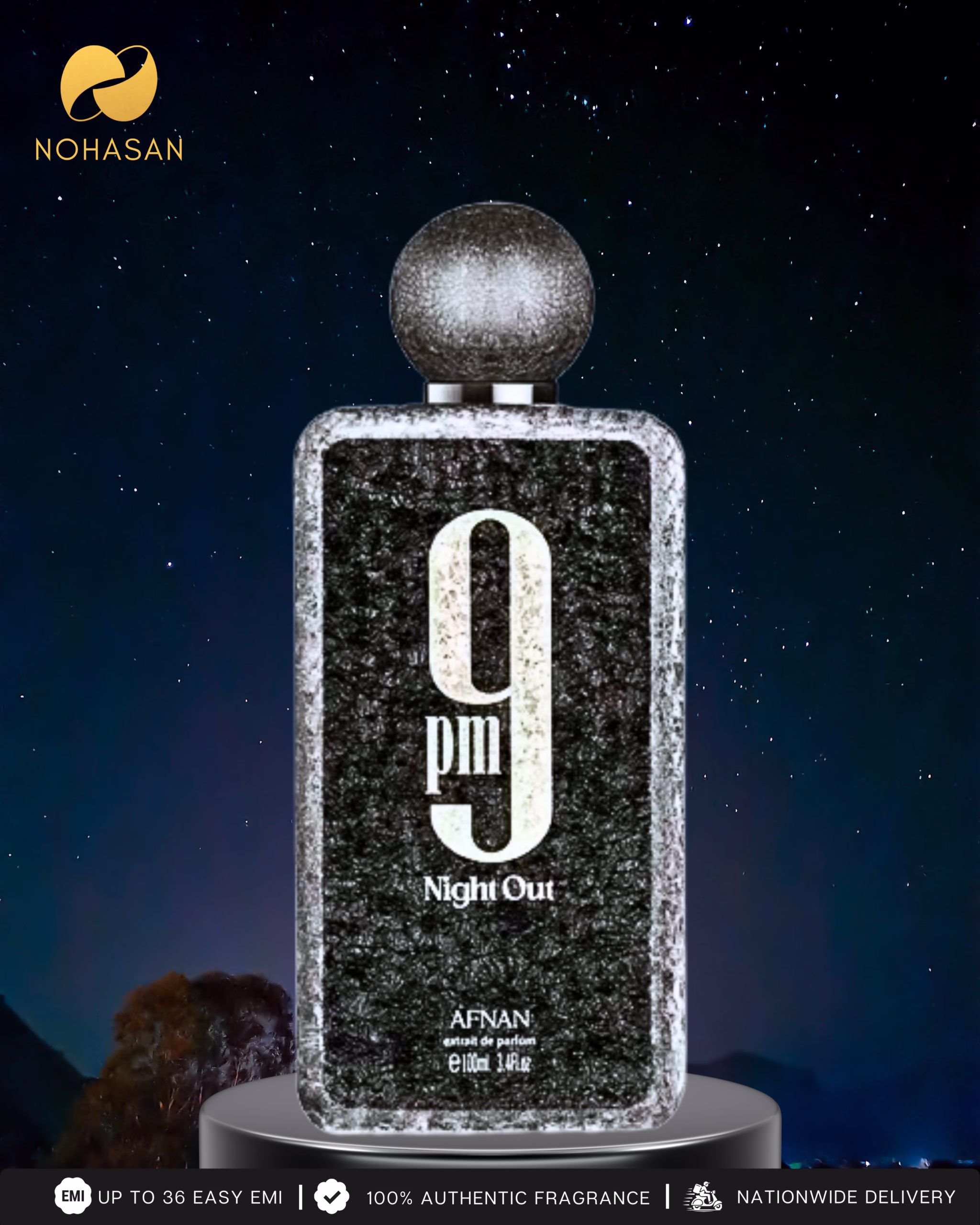 bottle picture of 9pm night out 100ml edp